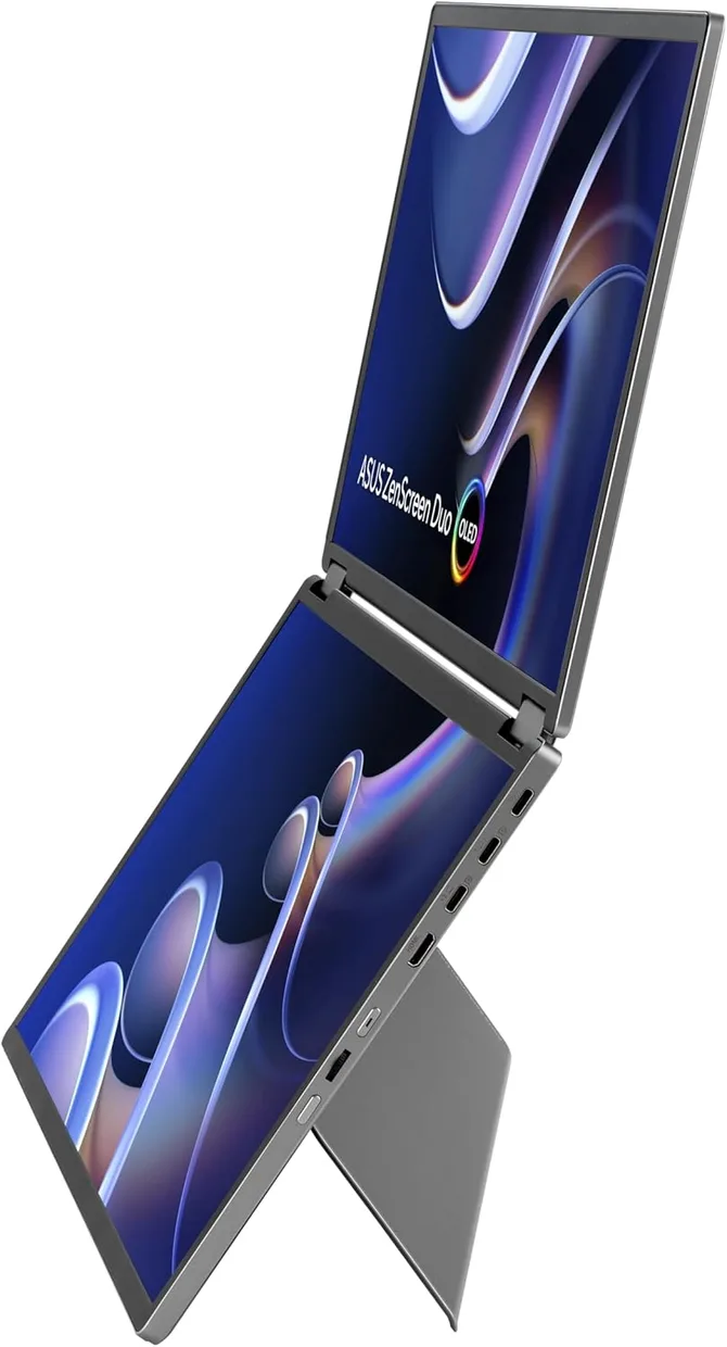 Монитор портативный Asus 2×14" ZenScreen Duo OLED MQ149CD (90LM0AKV-B01N70) — фото 14