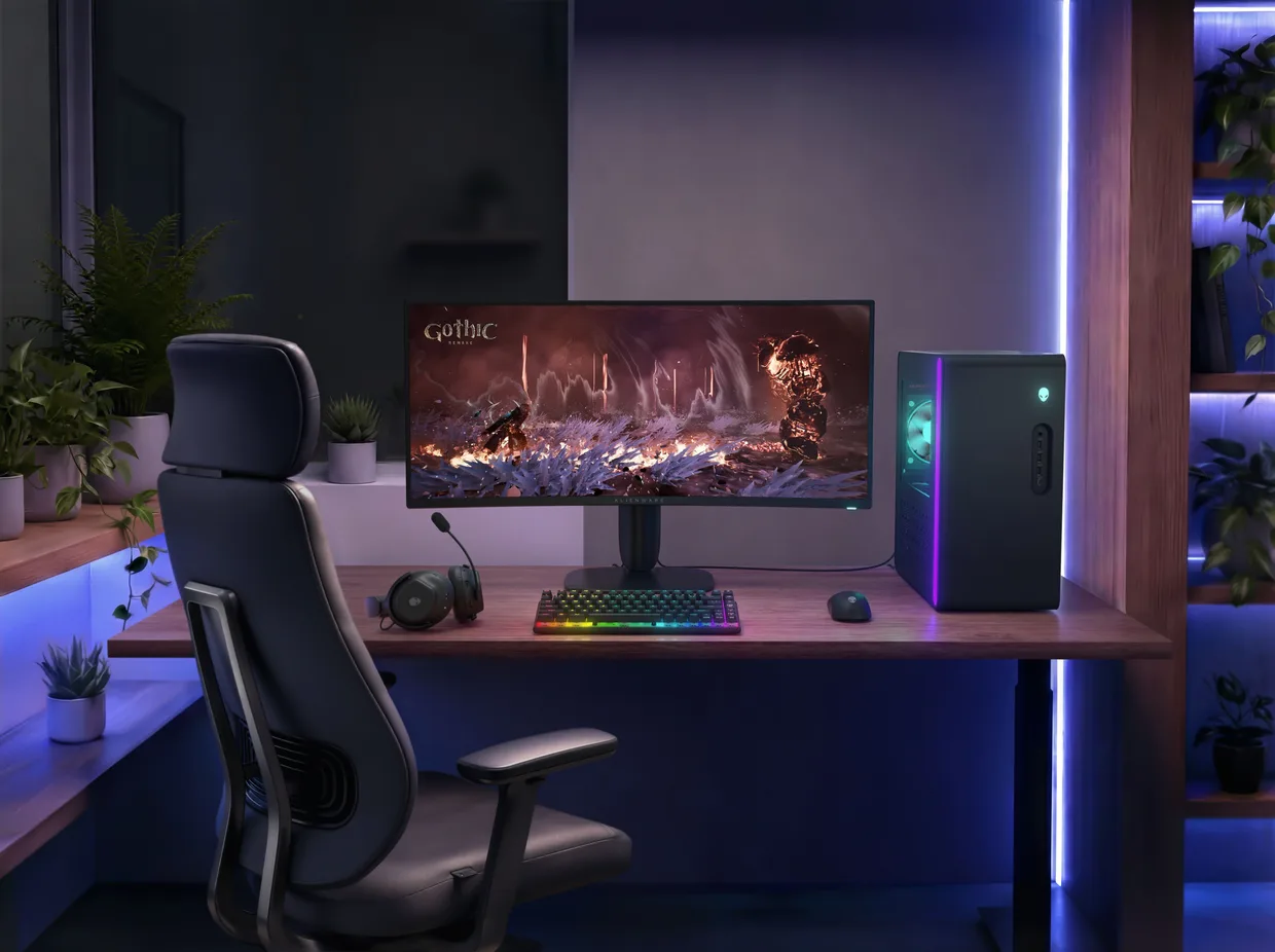 Монитор Dell 34" Alienware AW3426DWM (210-BWPZ) — фото 2