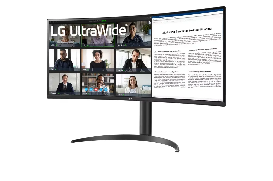 Монитор LG 34" UltraWide 34WR55QK-B — фото 3