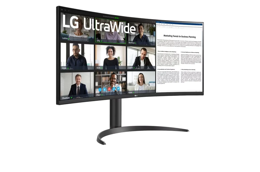 Монитор LG 34" UltraWide 34WR55QK-B — фото 4