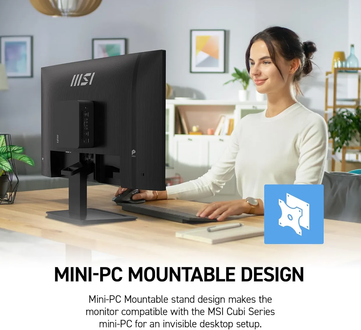 Монитор MSI 27" PRO MP273 E14A (9S6-3PB4CH-250) — фото 4