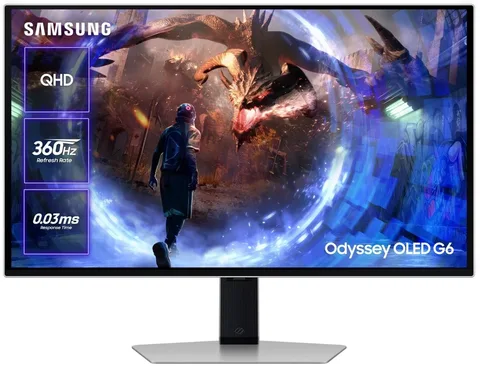 Монитор Samsung 26.7" Odyssey OLED G6 G60SD (LS27DG600SIXUA)