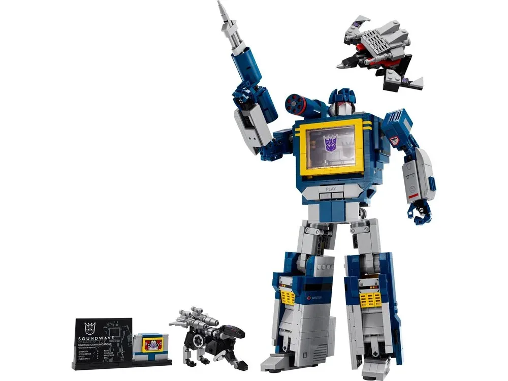 Конструктор LEGO Icons Transformers: Саундвейв (10358)
