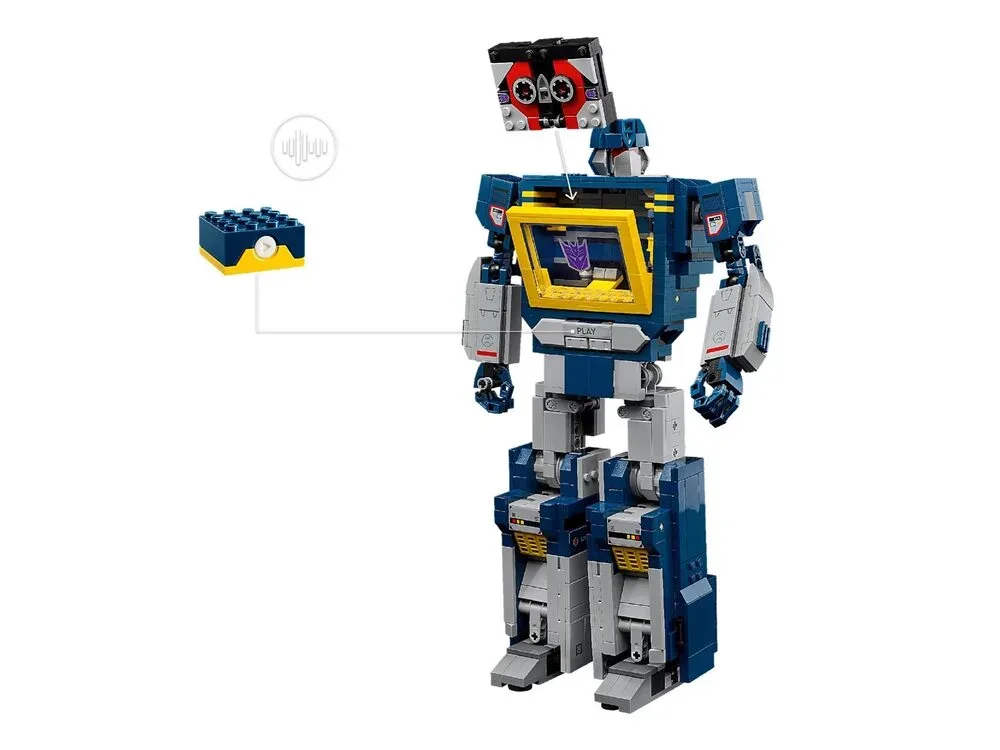 Конструктор LEGO Icons Transformers: Саундвейв (10358) — фото 5