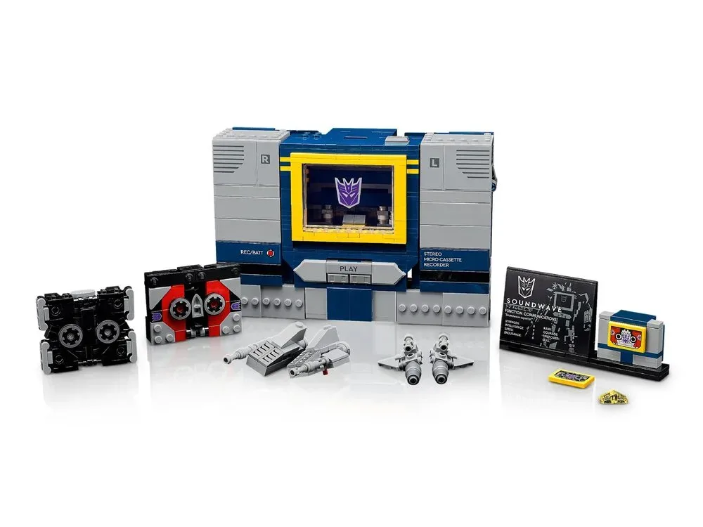 Конструктор LEGO Icons Transformers: Саундвейв (10358) — фото 7