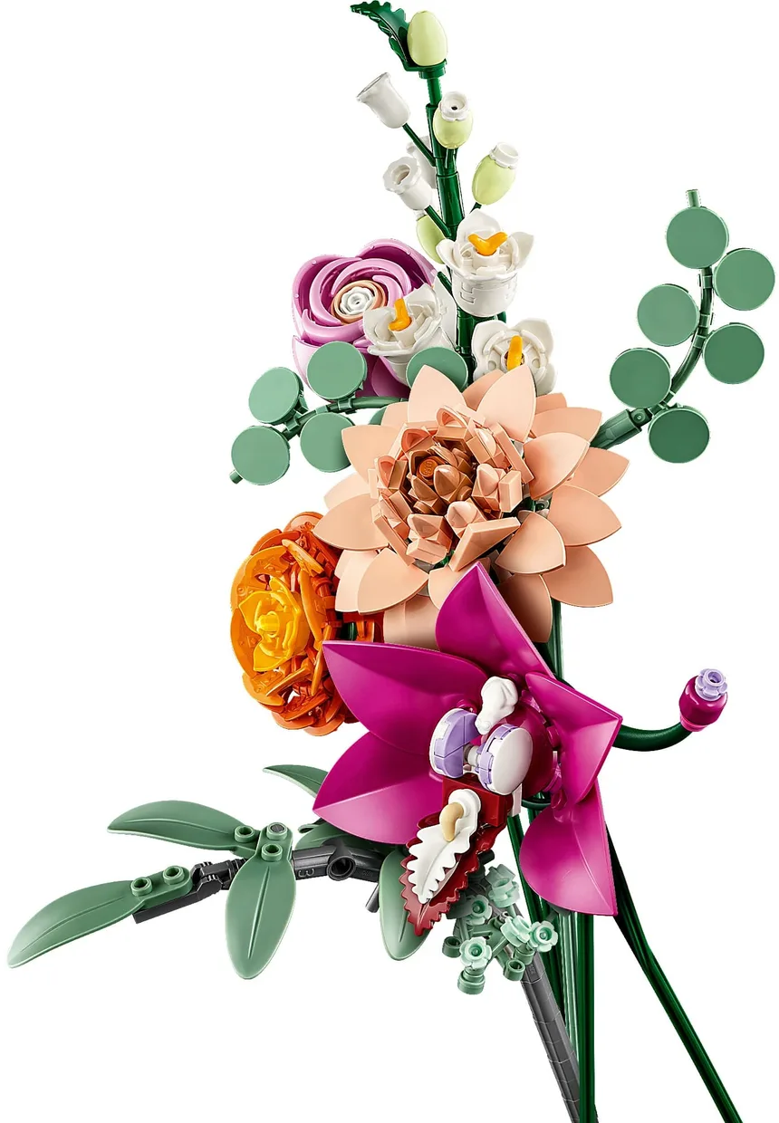 Конструктор LEGO Botanicals Милый розовый букет цветов (10342) — фото 9