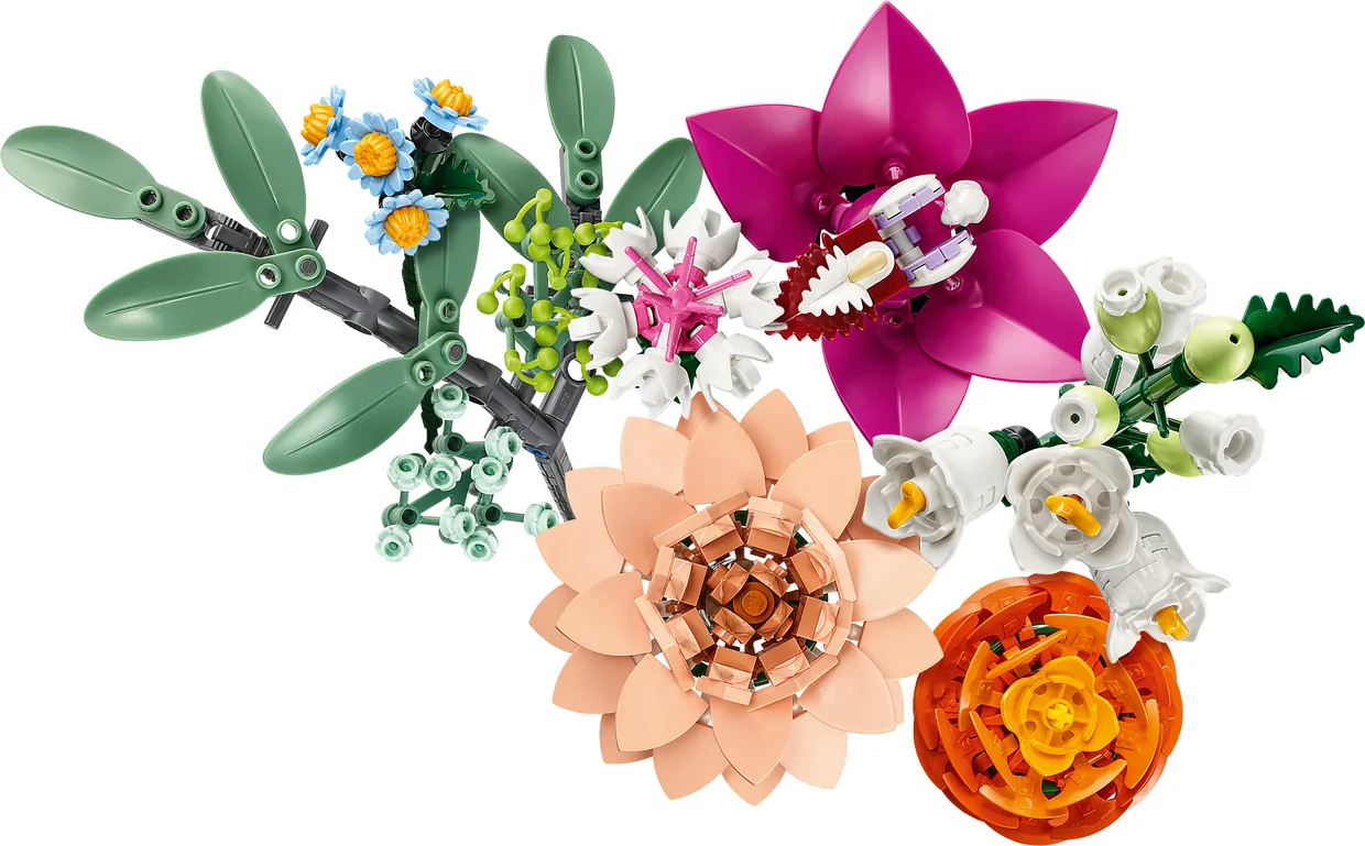 Конструктор LEGO Botanicals Милый розовый букет цветов (10342) — фото 12