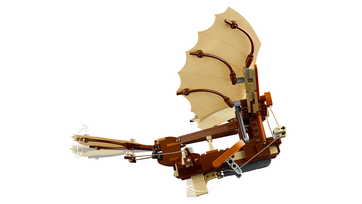 Конструктор LEGO Icons Летательный аппарат Леонардо да Винчи (10363) — фото 4