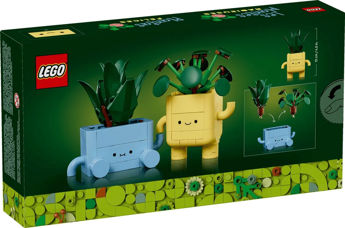 Конструктор LEGO Botanicals Счастливые растения (10349) — фото 7
