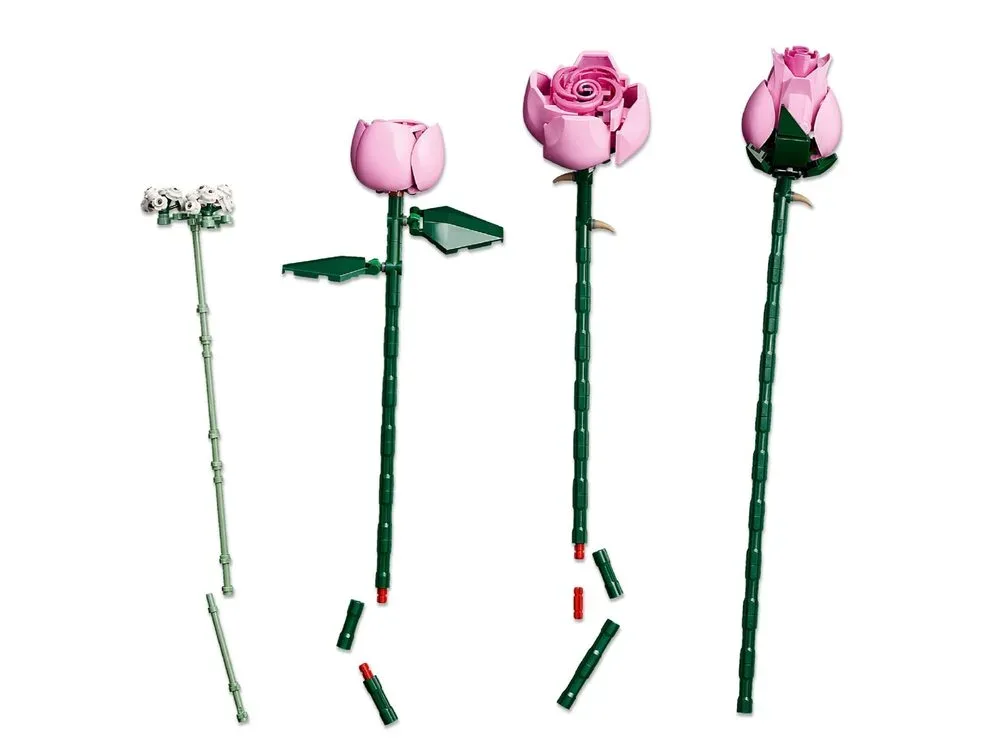 Конструктор LEGO Botanicals Букет розовых роз (10374) — фото 3