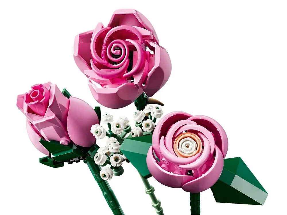Конструктор LEGO Botanicals Букет розовых роз (10374) — фото 4