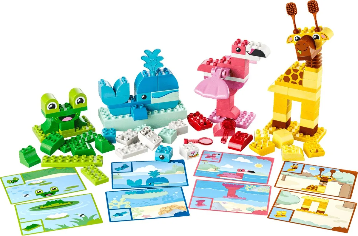 Конструктор LEGO DUPLO Игра с построением животных (10472)