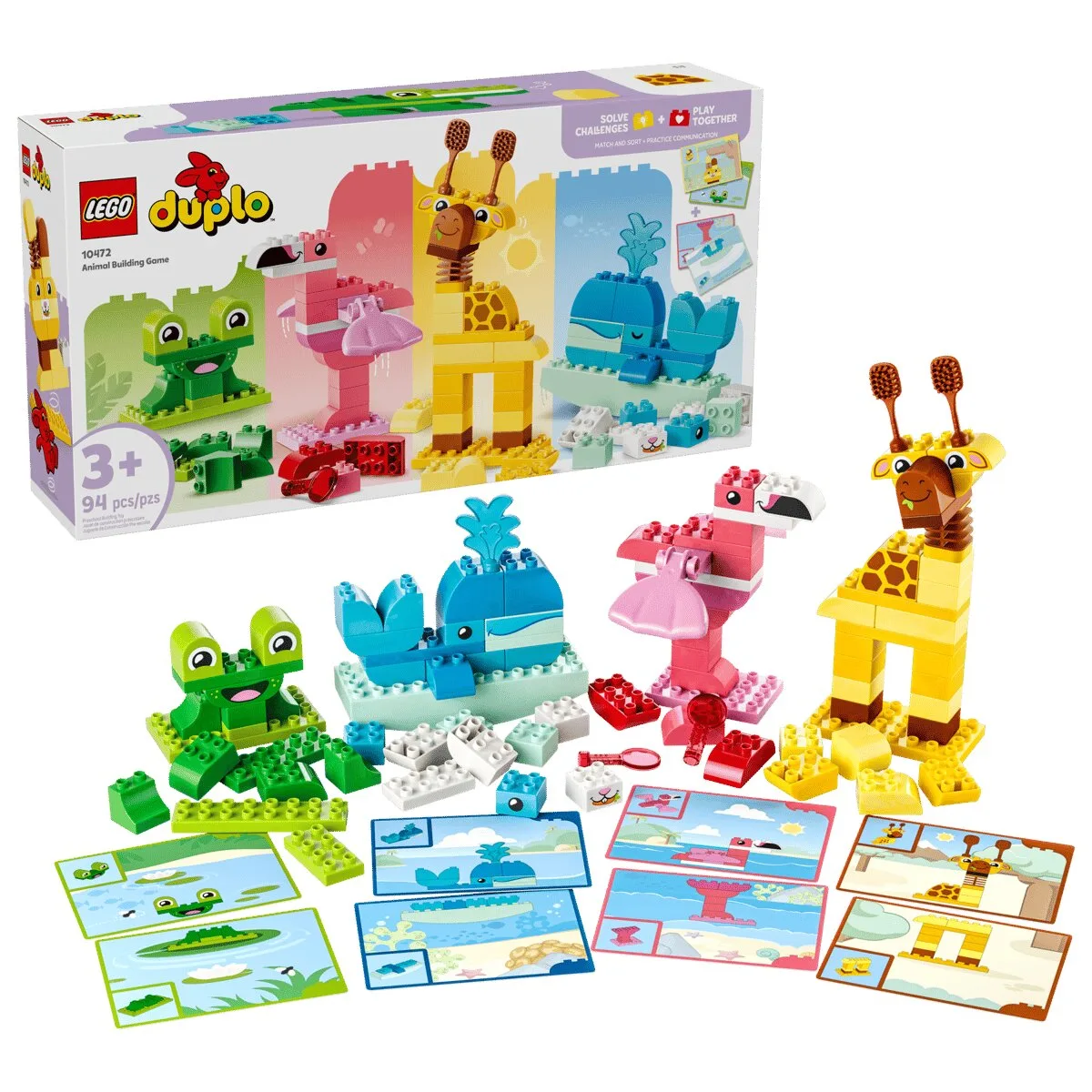 Конструктор LEGO DUPLO Игра с построением животных (10472) — фото 7