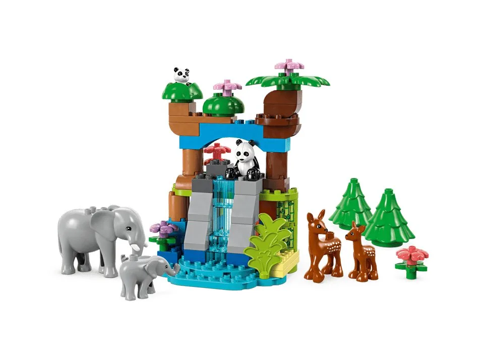 Конструктор LEGO DUPLO Семейства диких животных 3 в 1 (10446)