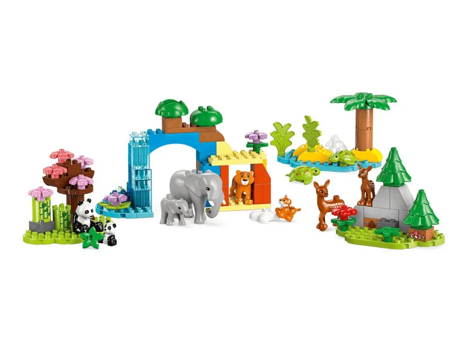 Конструктор LEGO DUPLO Семейства диких животных 3 в 1 (10446) — фото 3