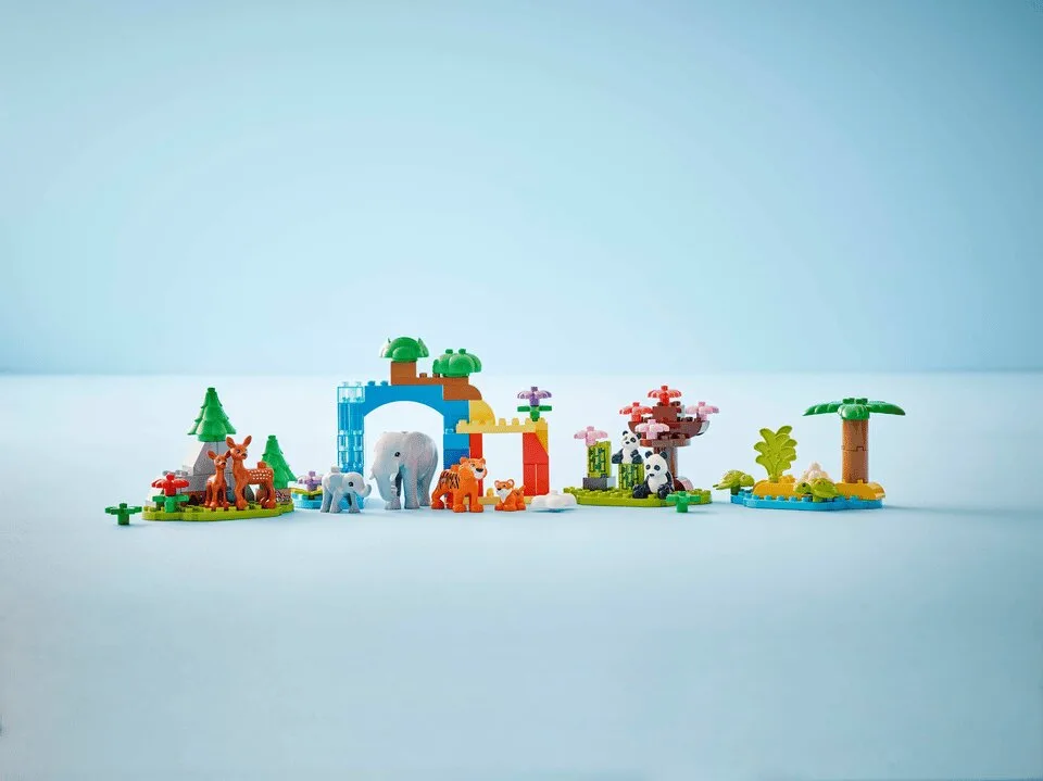Конструктор LEGO DUPLO Семейства диких животных 3 в 1 (10446) — фото 7