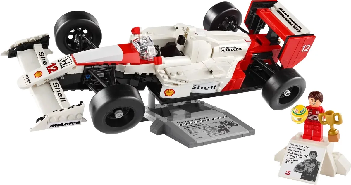 Конструктор LEGO Icons McLaren MP4/4 и Айртон Сенна (10330)