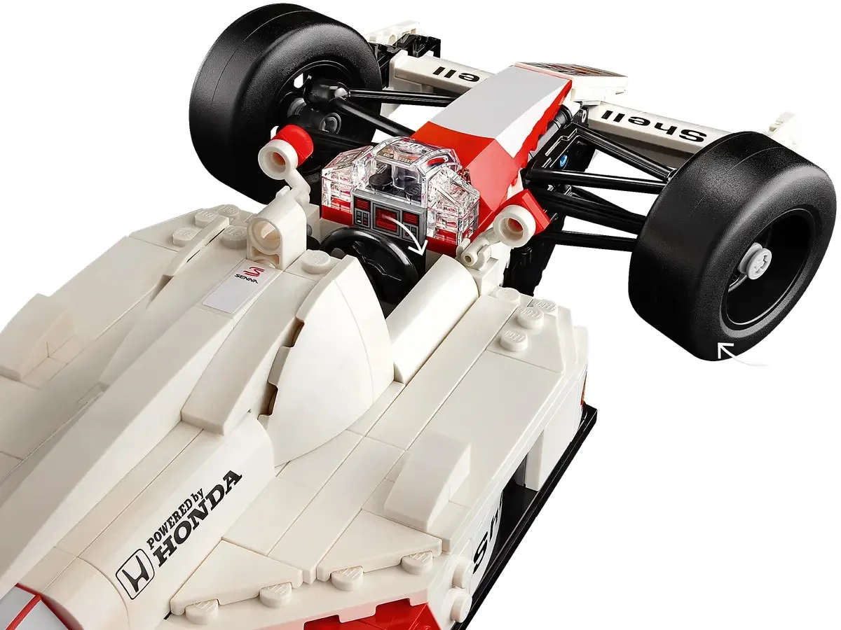 Конструктор LEGO Icons McLaren MP4/4 и Айртон Сенна (10330) — фото 6