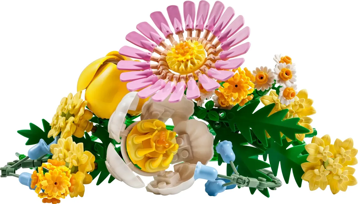 Конструктор LEGO Botanicals Миниатюрный солнечный букет (10347) — фото 3