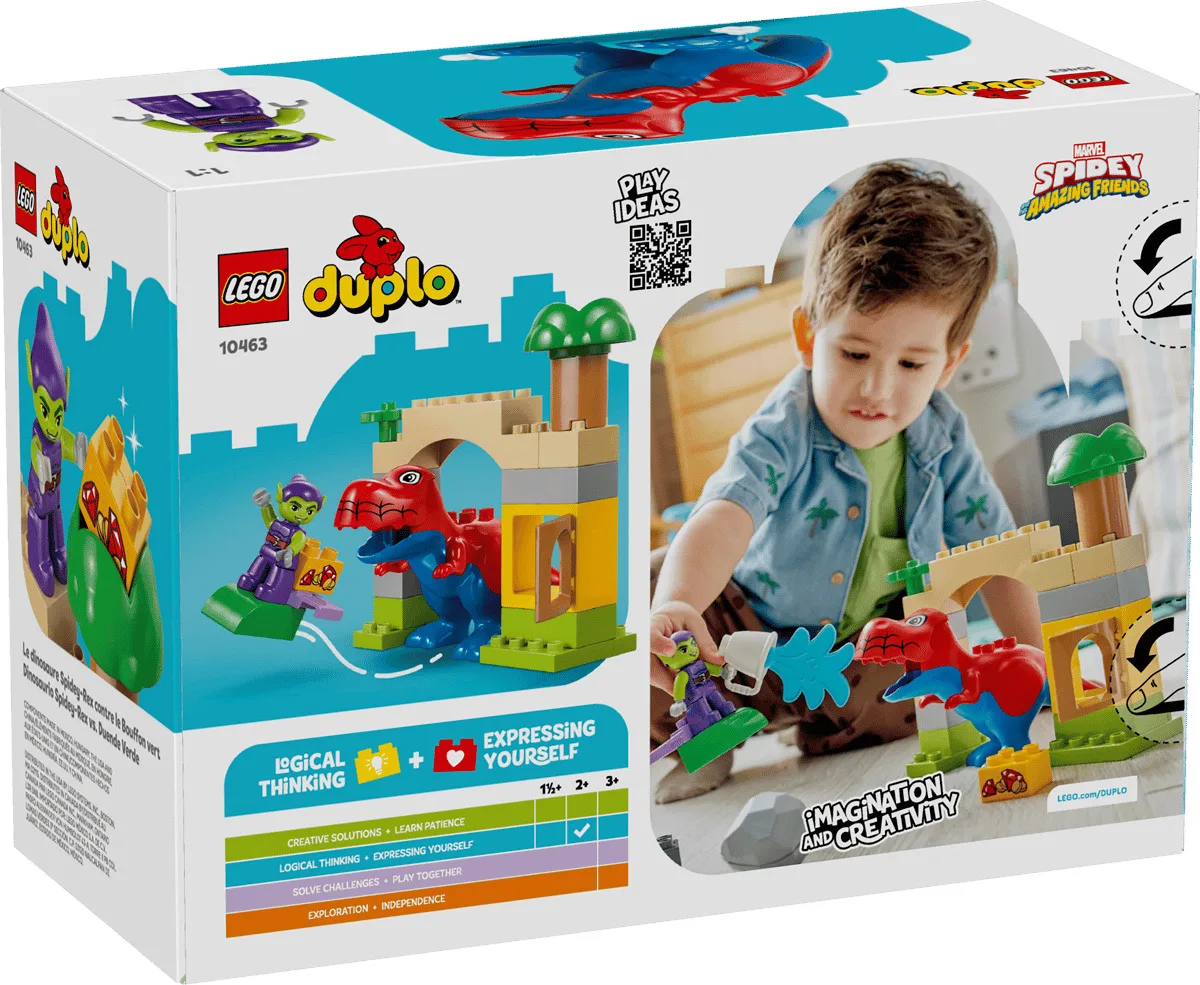 Конструктор LEGO DUPLO Динозавр Spidey-Rex против Зелёного Гоблина (10463) — фото 8