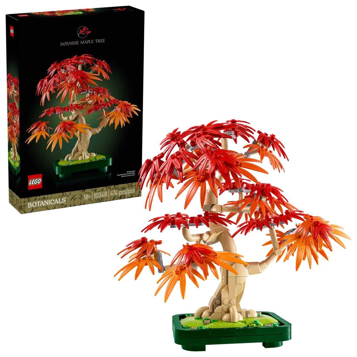 Конструктор LEGO Botanicals Бонсай из японского красного клёна (10348) — фото 8