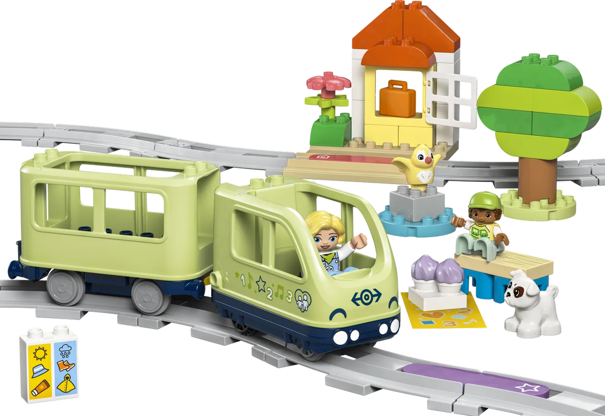 Конструктор LEGO DUPLO Интерактивный приключенческий поезд (10427)