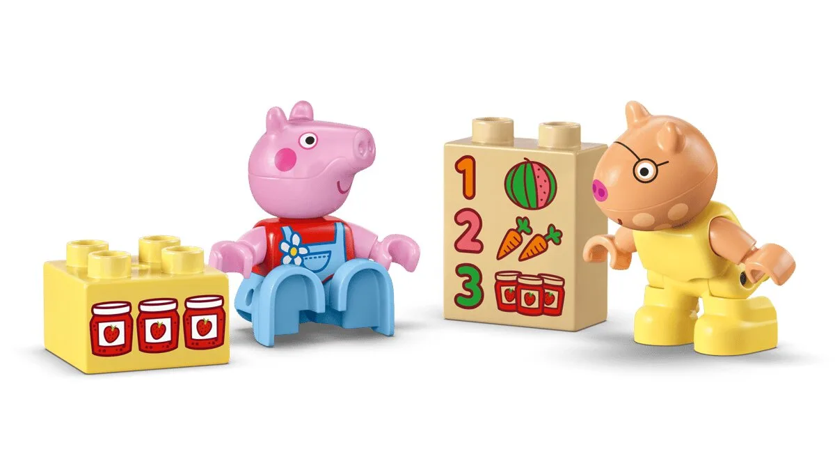 Конструктор LEGO DUPLO Peppa Pig Трактор і ринок (10468) — фото 2