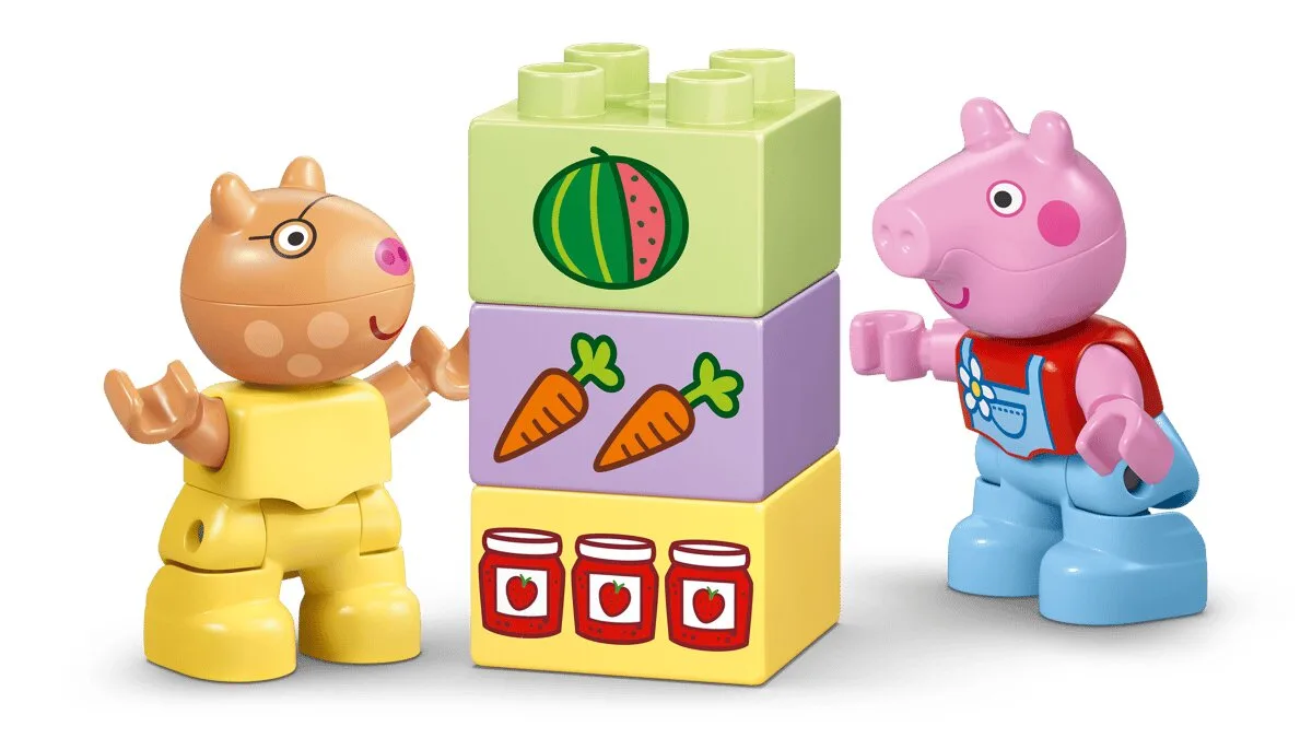 Конструктор LEGO DUPLO Peppa Pig Трактор і ринок (10468) — фото 3