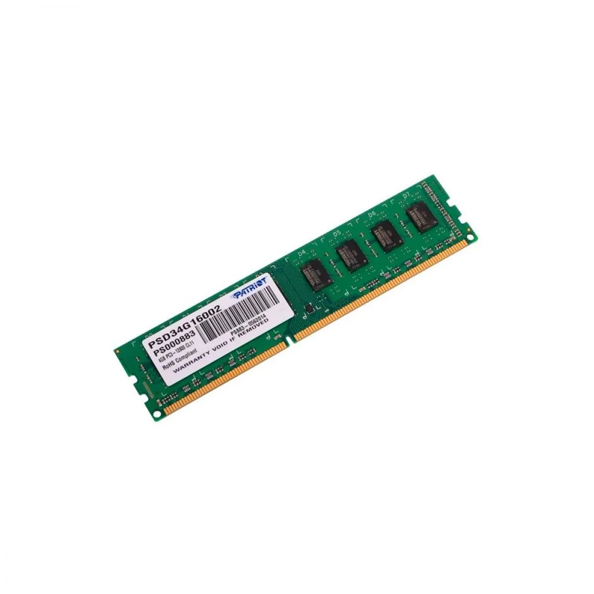 Оперативна пам'ять Patriot Signature Line DDR3 4GB/1600 (PSD34G16002) — фото 2