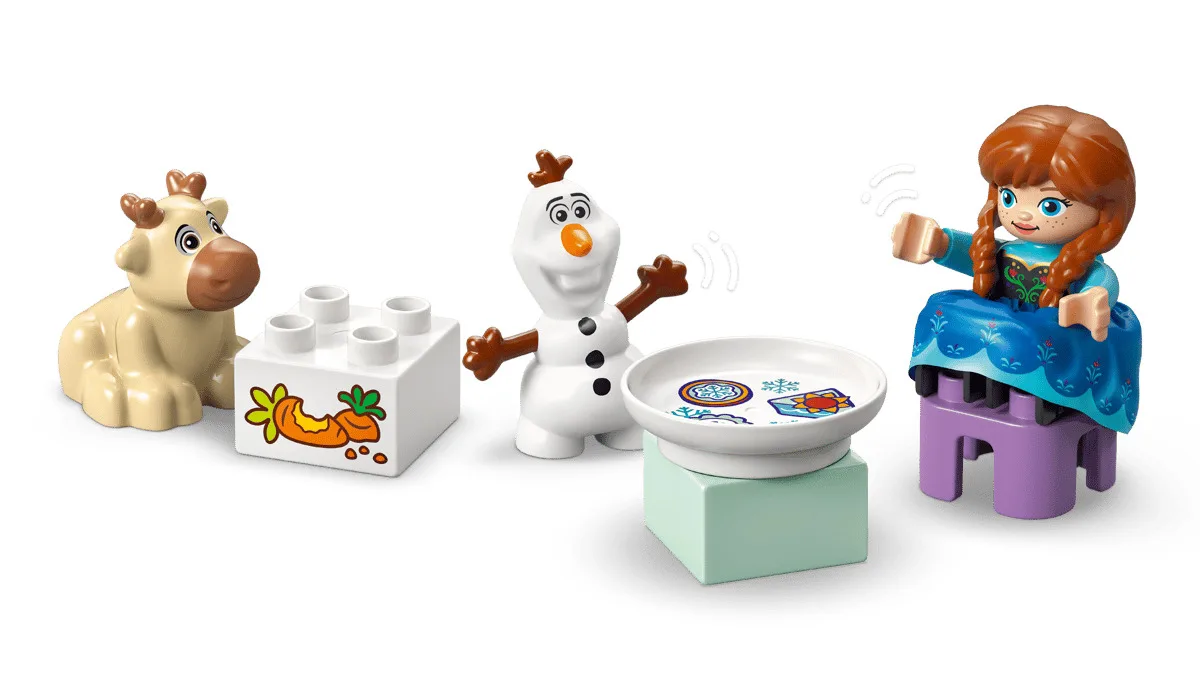 Конструктор LEGO DUPLO Disney Вечеринка в ледяном дворце Эльзы и Анны (10455) — фото 2