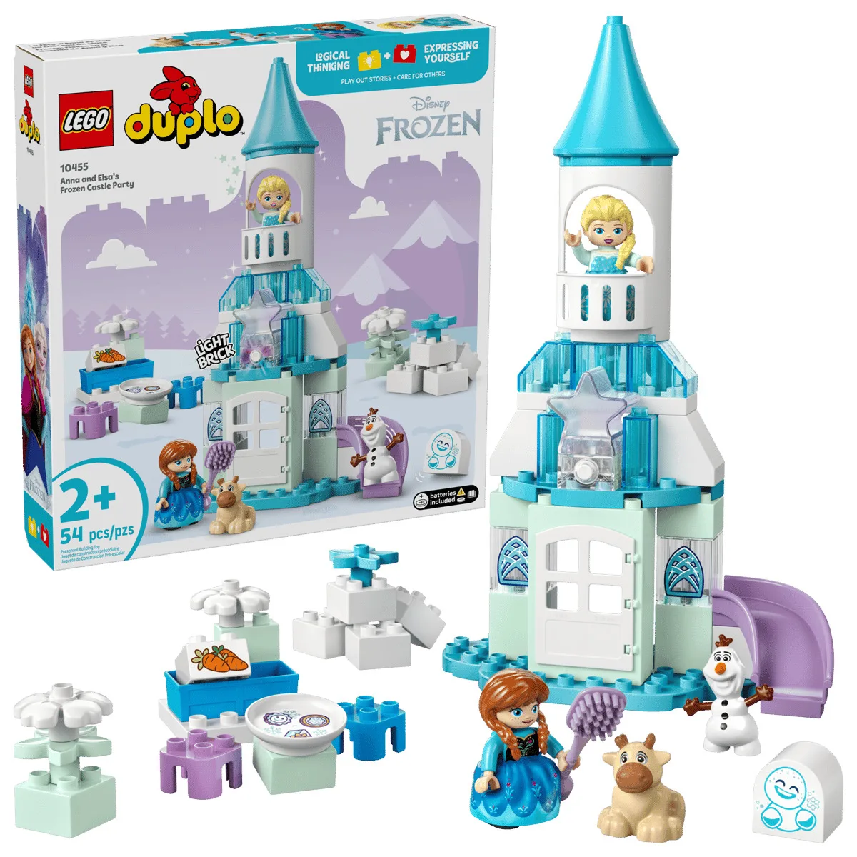 Конструктор LEGO DUPLO Disney Вечеринка в ледяном дворце Эльзы и Анны (10455) — фото 8