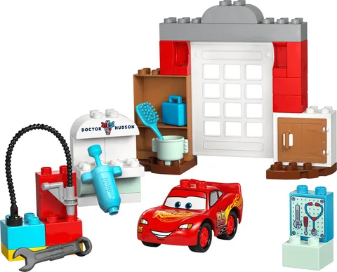 Конструктор LEGO DUPLO Disney Візит МакКвіна в гараж Дока (10456)