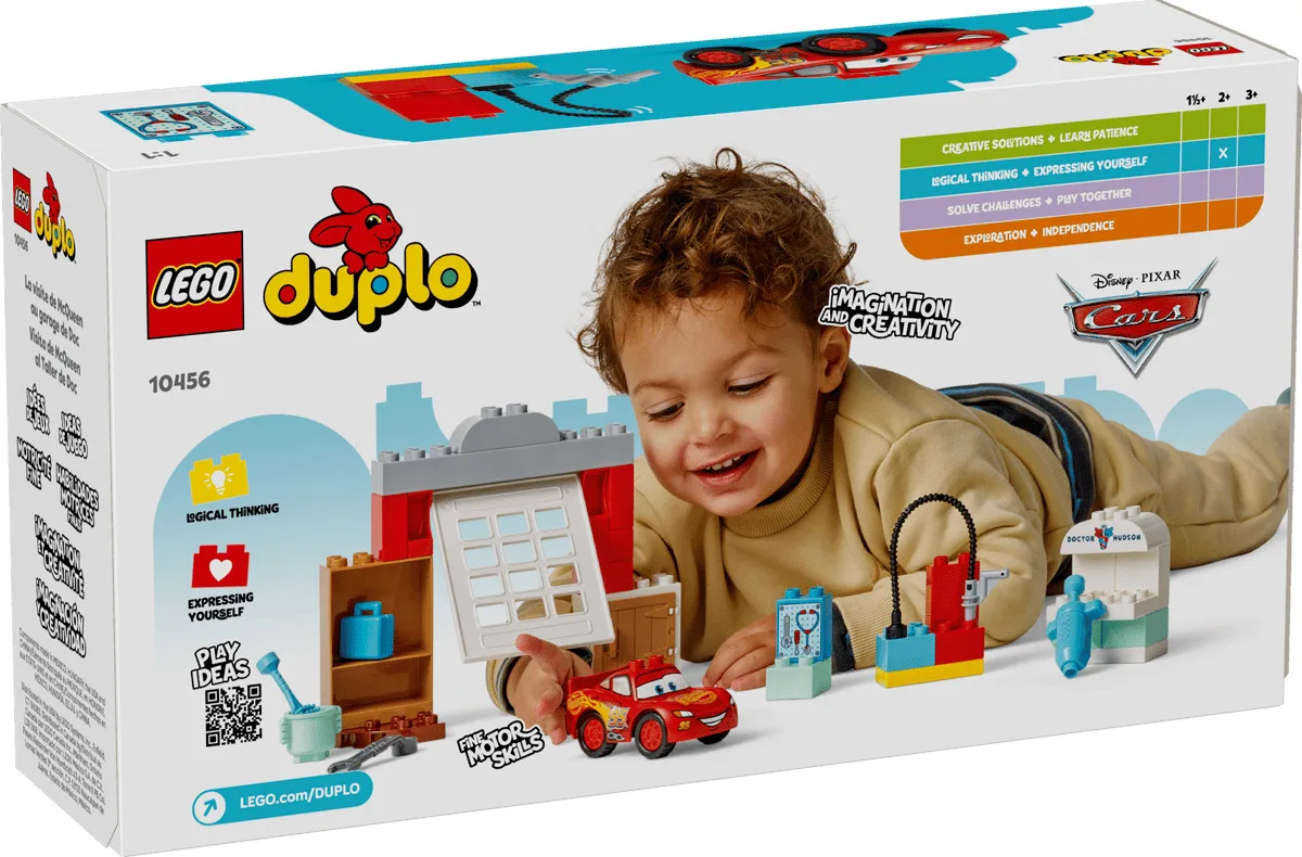Конструктор LEGO DUPLO Disney Візит МакКвіна в гараж Дока (10456) — фото 9