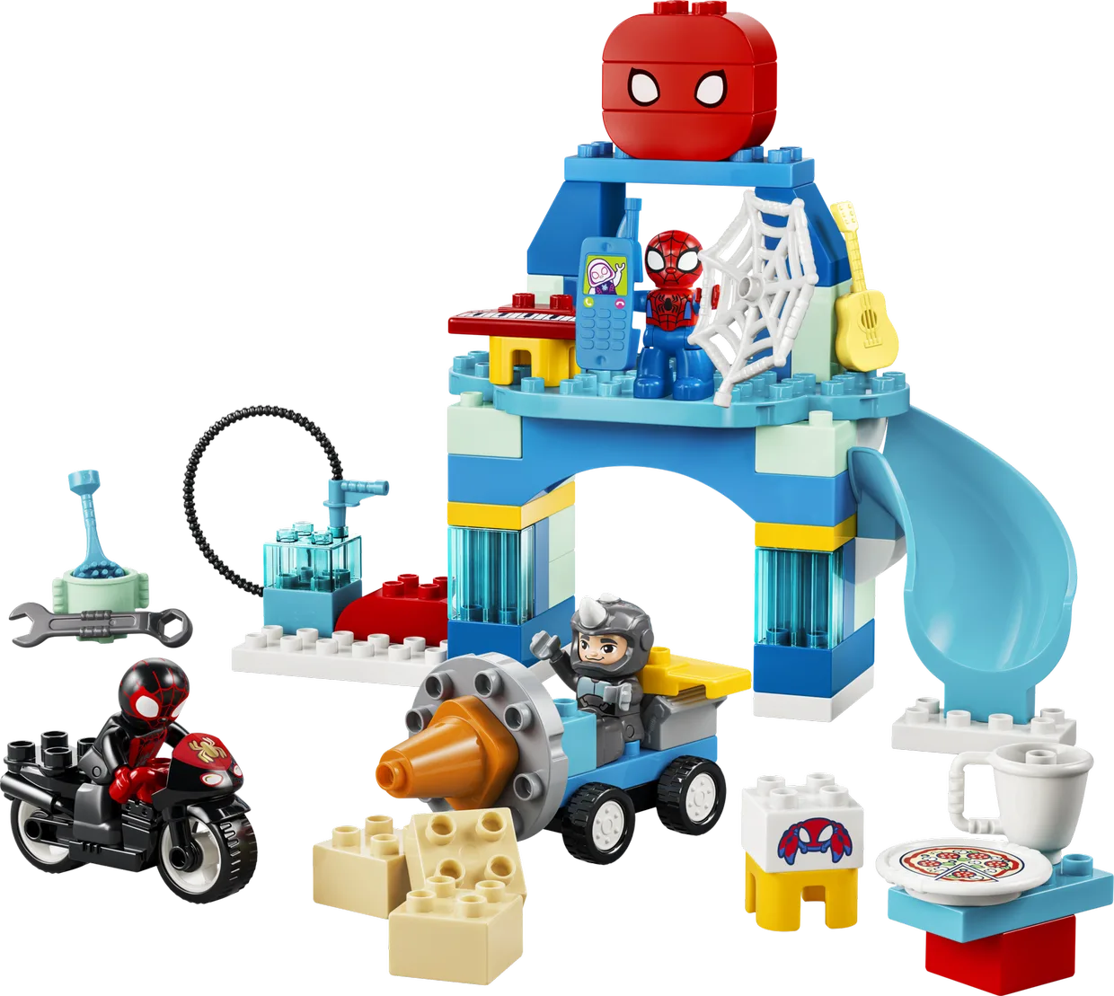 Конструктор LEGO DUPLO Штаб-квартира команды Спайди (10464)