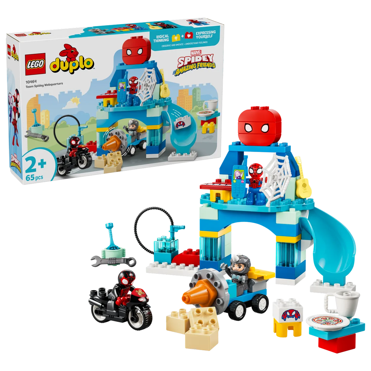 Конструктор LEGO DUPLO Штаб-квартира команды Спайди (10464) — фото 8