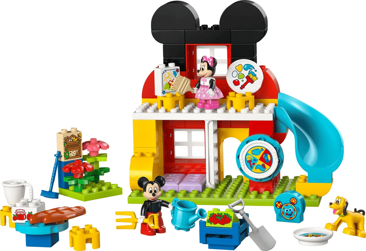 Конструктор LEGO DUPLO Disney Клубный домик Микки Мауса с Минни и Плуто (10465)
