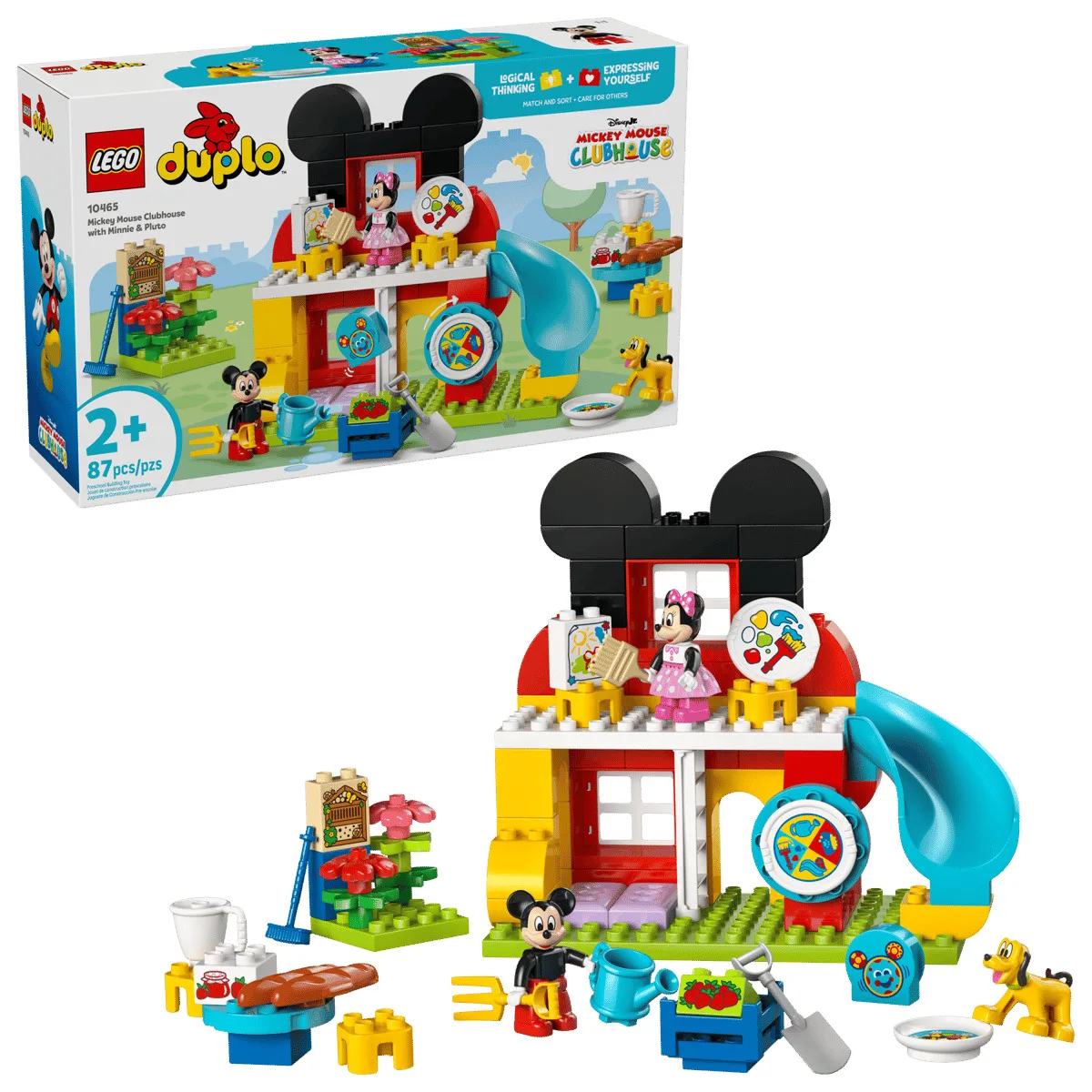 Конструктор LEGO DUPLO Disney Клубный домик Микки Мауса с Минни и Плуто (10465) — фото 9