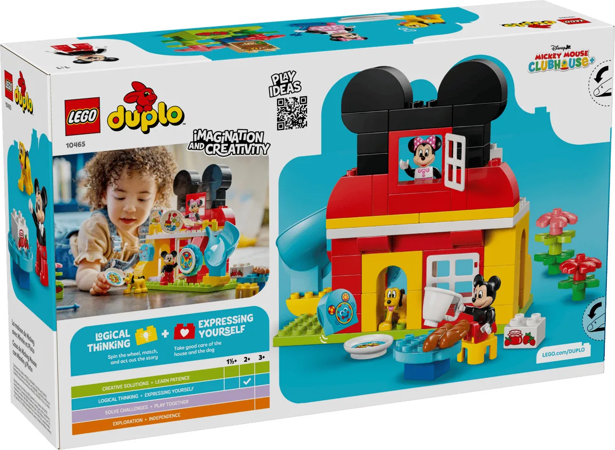 Конструктор LEGO DUPLO Disney Клубный домик Микки Мауса с Минни и Плуто (10465) — фото 10