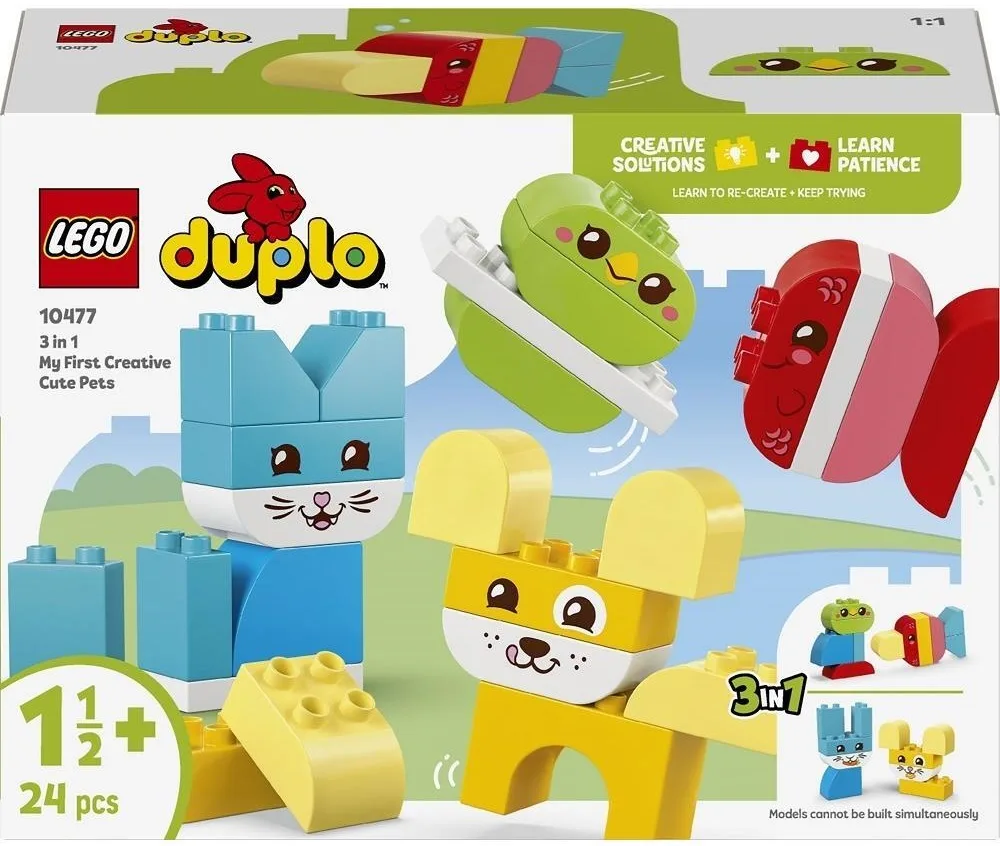 Конструктор LEGO DUPLO Чудесные творческие домашние питомцы 3 в 1 (10477) — фото 9