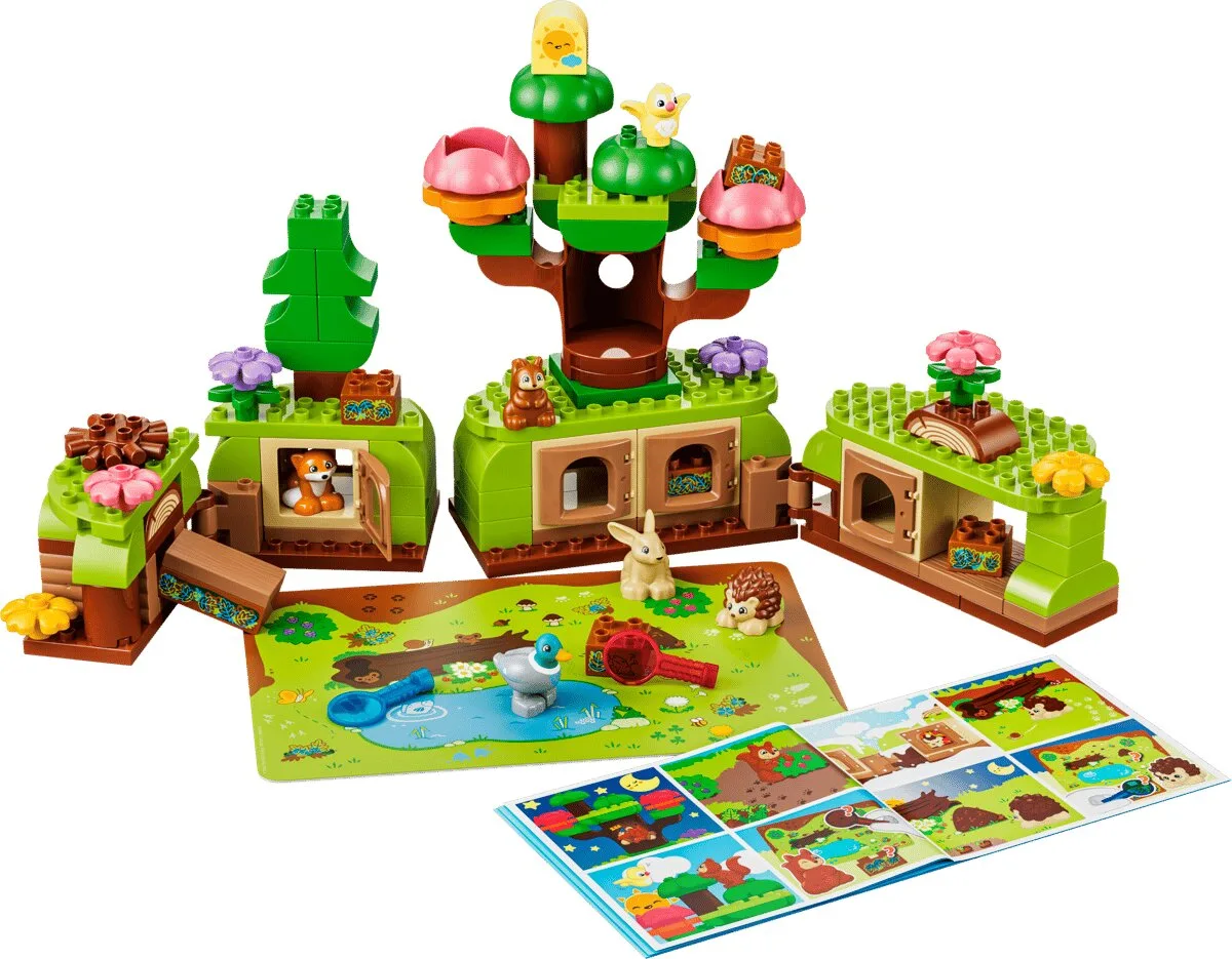 Конструктор LEGO DUPLO Лес открытий с дикими животными (10480)