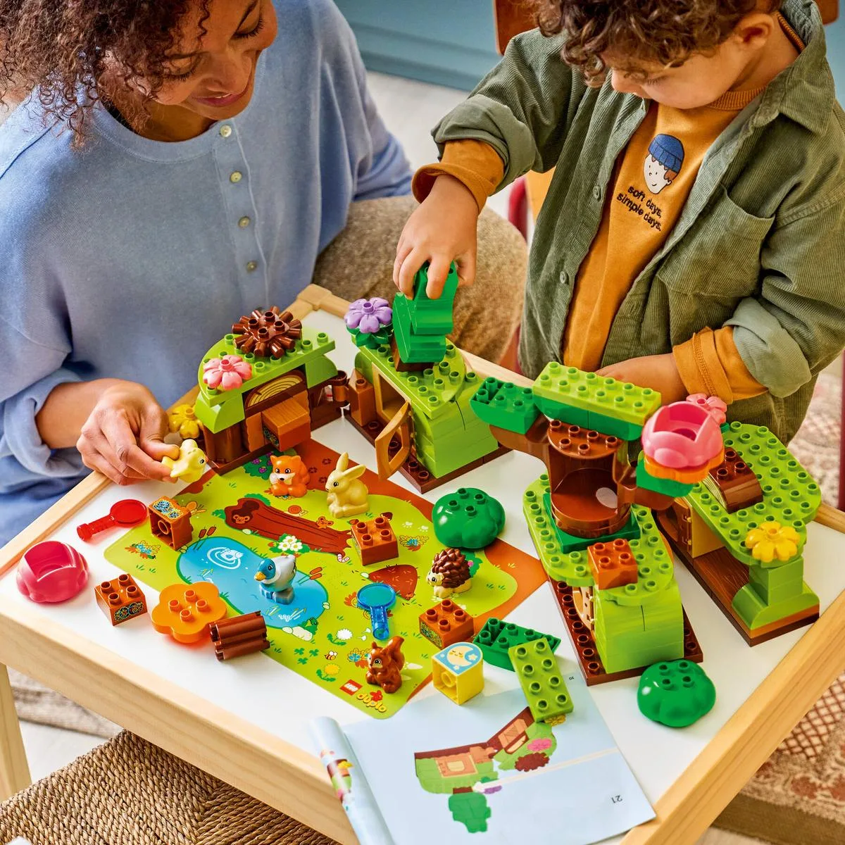 Конструктор LEGO DUPLO Лес открытий с дикими животными (10480) — фото 12