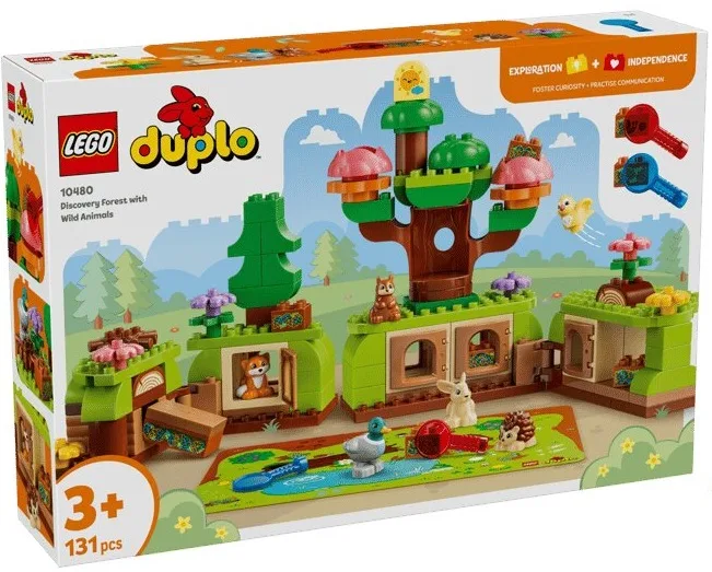 Конструктор LEGO DUPLO Лес открытий с дикими животными (10480) — фото 13