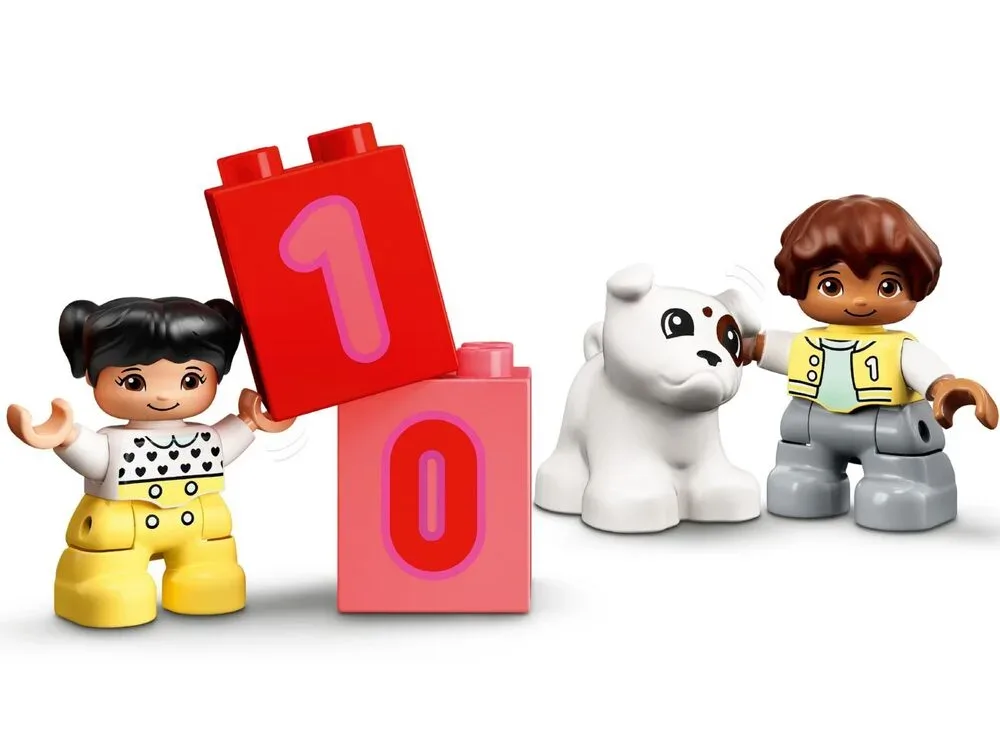 Конструктор LEGO DUPLO Поезд с цифрами – учимся считать (10954) — фото 2
