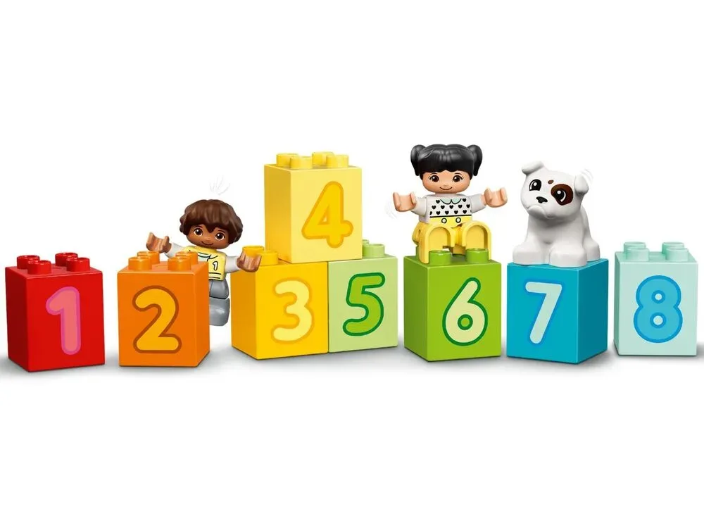 Конструктор LEGO DUPLO Поезд с цифрами – учимся считать (10954) — фото 4