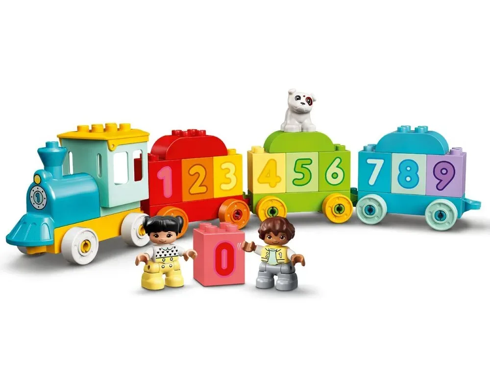 Конструктор LEGO DUPLO Поезд с цифрами – учимся считать (10954) — фото 5