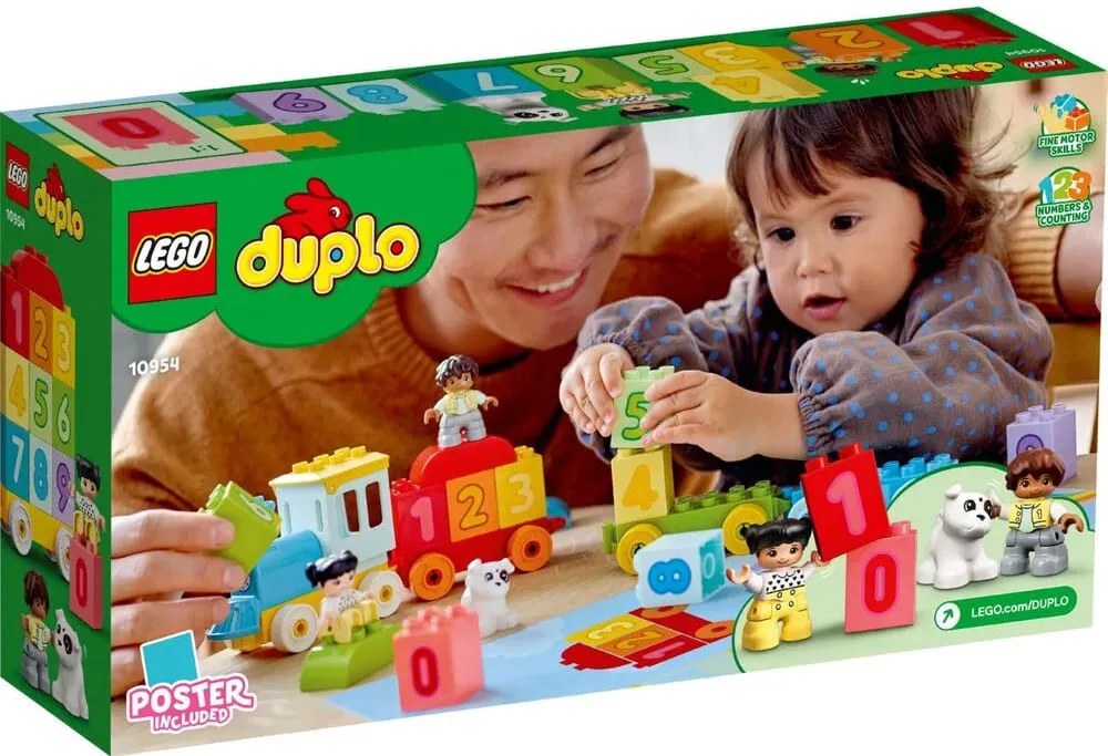 Конструктор LEGO DUPLO Поезд с цифрами – учимся считать (10954) — фото 6