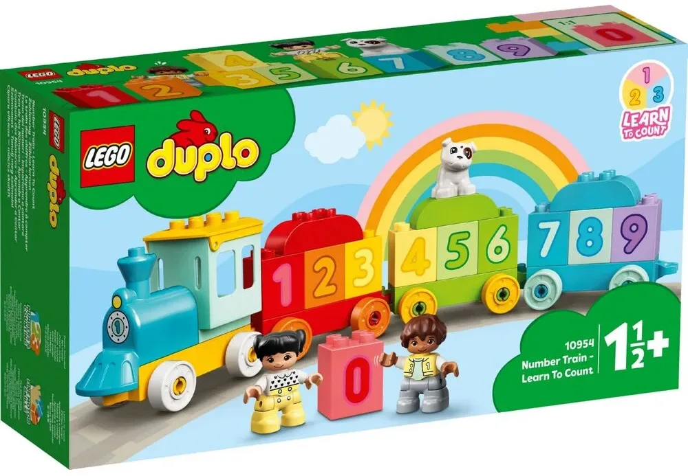Конструктор LEGO DUPLO Поезд с цифрами – учимся считать (10954) — фото 8