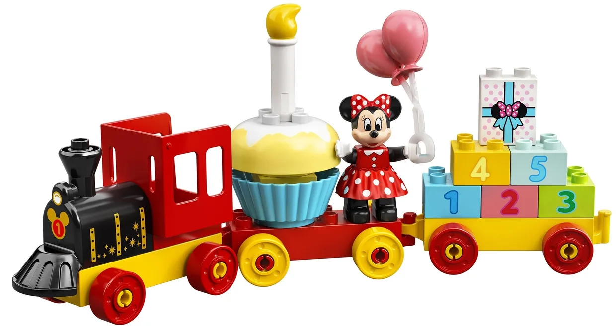 Конструктор LEGO DUPLO Disney Святковий потяг Міккі та Мінні (10941)