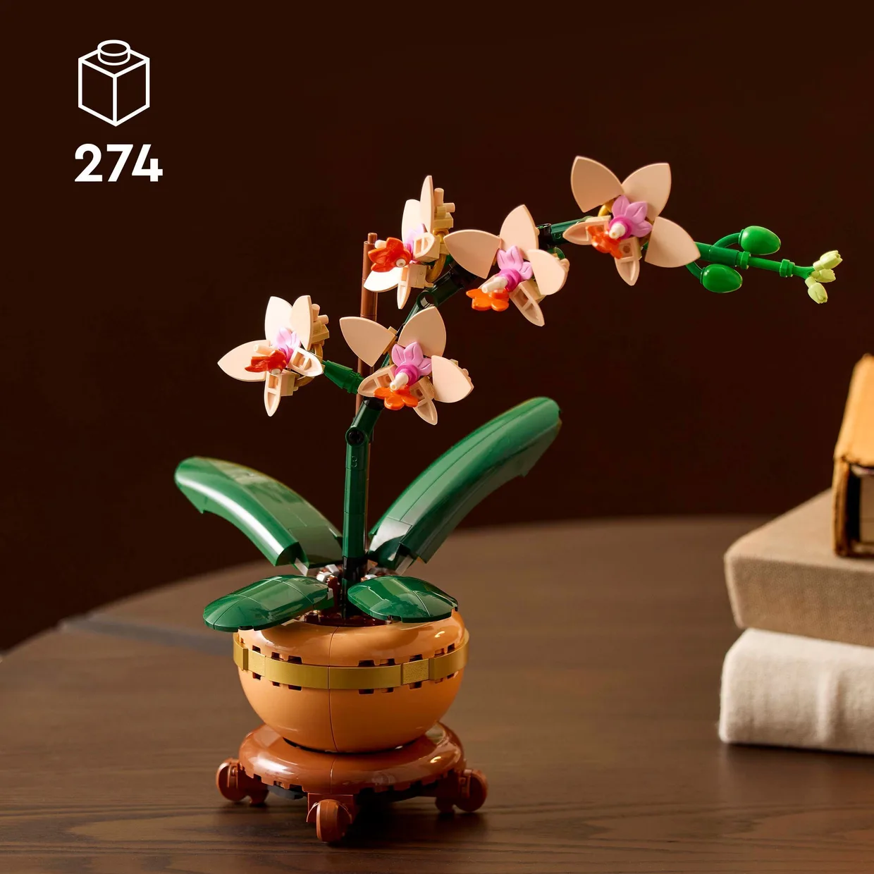 Конструктор LEGO Botanicals Мини-орхидея (10343) — фото 8