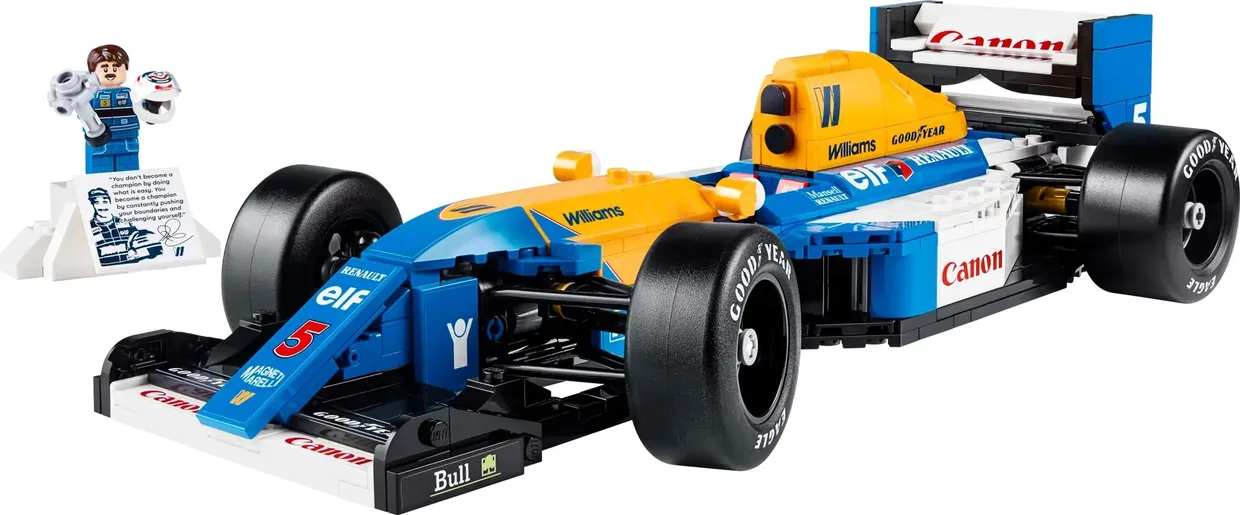 Конструктор LEGO Icons Williams Racing FW14B и Найджел Мэнселл (10353)